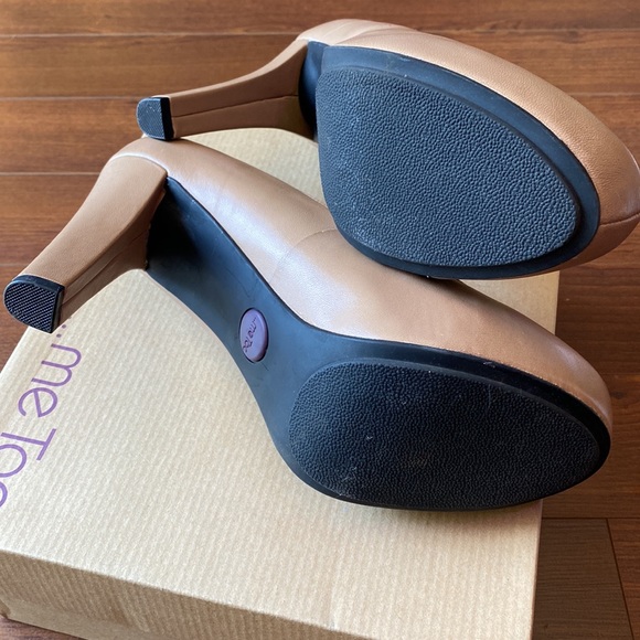 neutral hidden platform heels - Picture 5 of 8